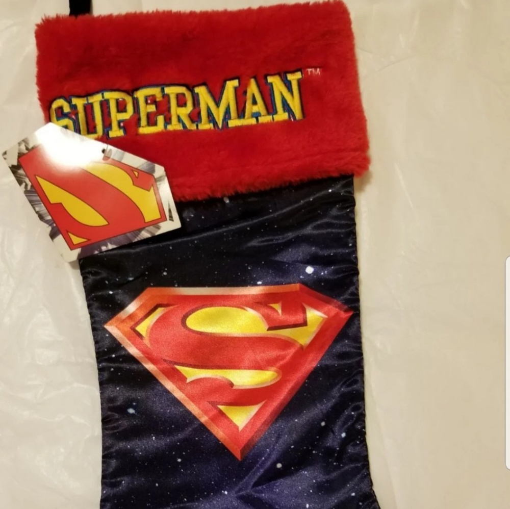 Superman stocking
